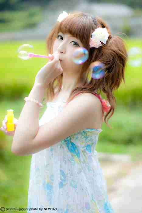 [双马尾辫清纯可爱美女写真]ID316 清水 優子